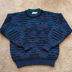 Men's Multicolor Patterned Sweater